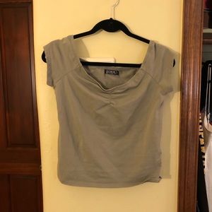 Cotton on short sleeve shirt olive green large
